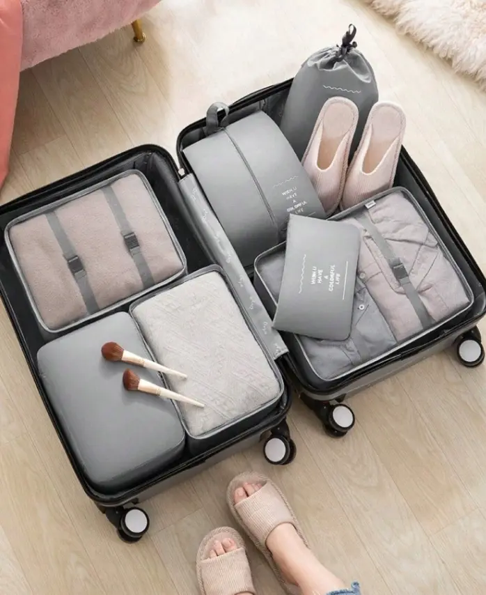 Set de organizatoare de călătorie Gotel M13I (Grey)