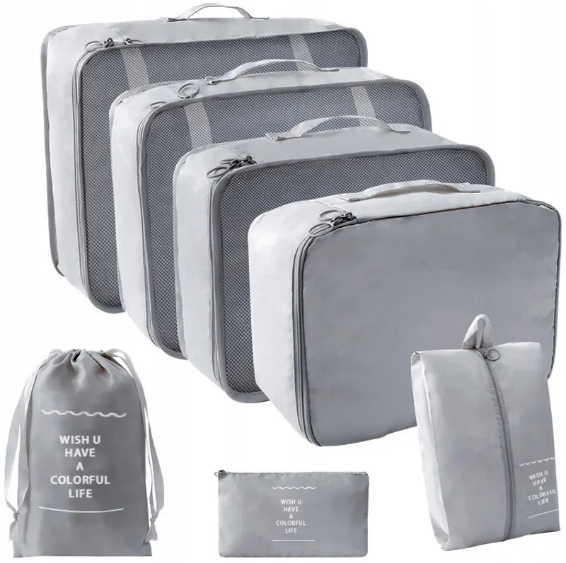 Set de organizatoare de călătorie Gotel M13I (Grey)