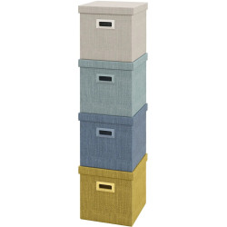 Set cutii depozitare HomCom 838-454V02MX (Multicolor) Thumb