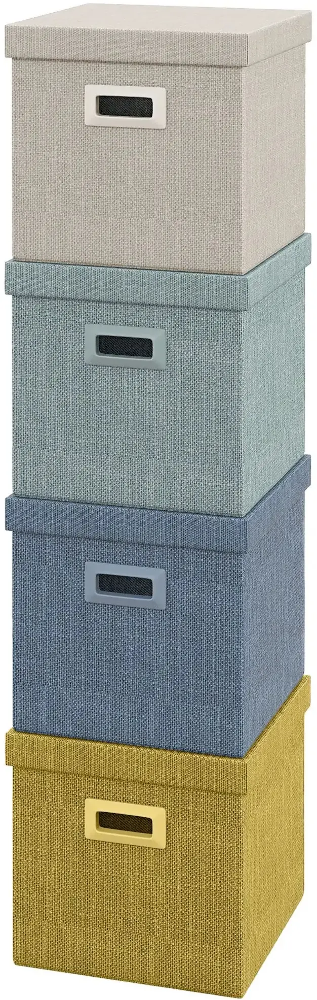 Set cutii depozitare HomCom 838-454V02MX (Multicolor) - 2