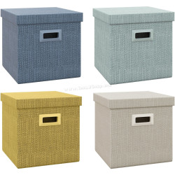 Set cutii depozitare HomCom 838-454V02MX (Multicolor)