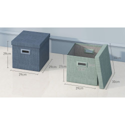 Set cutii depozitare HomCom 838-454V02MX (Multicolor) Thumb