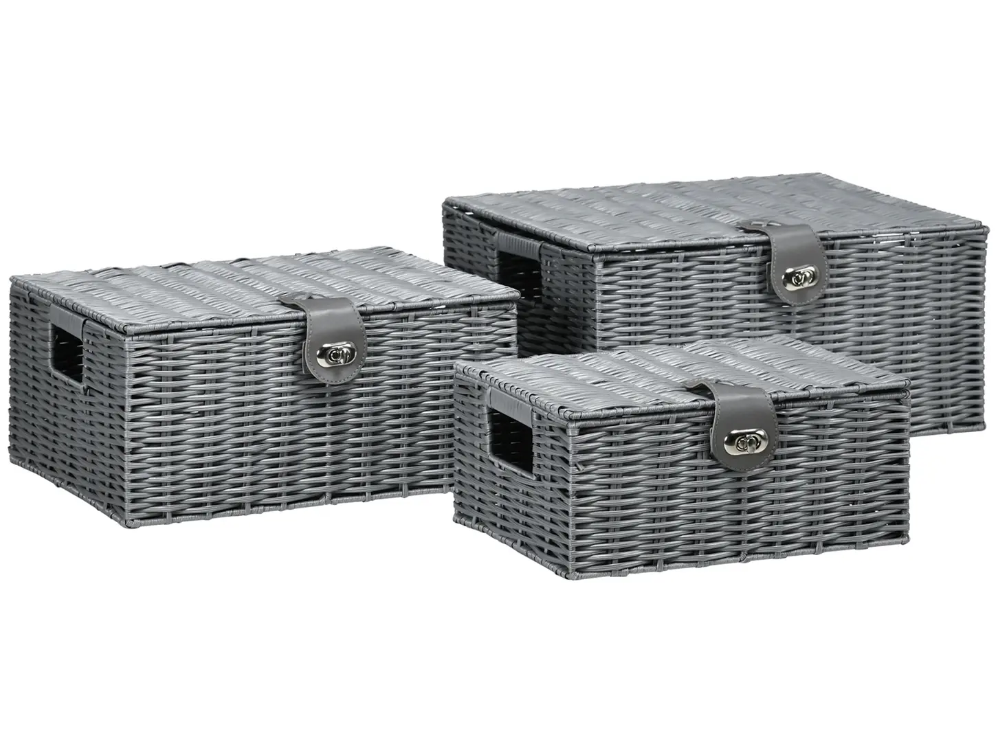 Комплект коробок для хранения HomCom 850-233V00GY (Grey) - 2