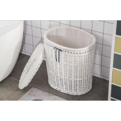 Cos pentru rufe Homcom 850-145WT (White) Thumb