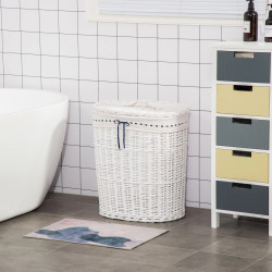 Cos pentru rufe Homcom 850-145WT (White) Thumb