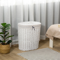 Cos pentru rufe Homcom 850-145WT (White) Thumb
