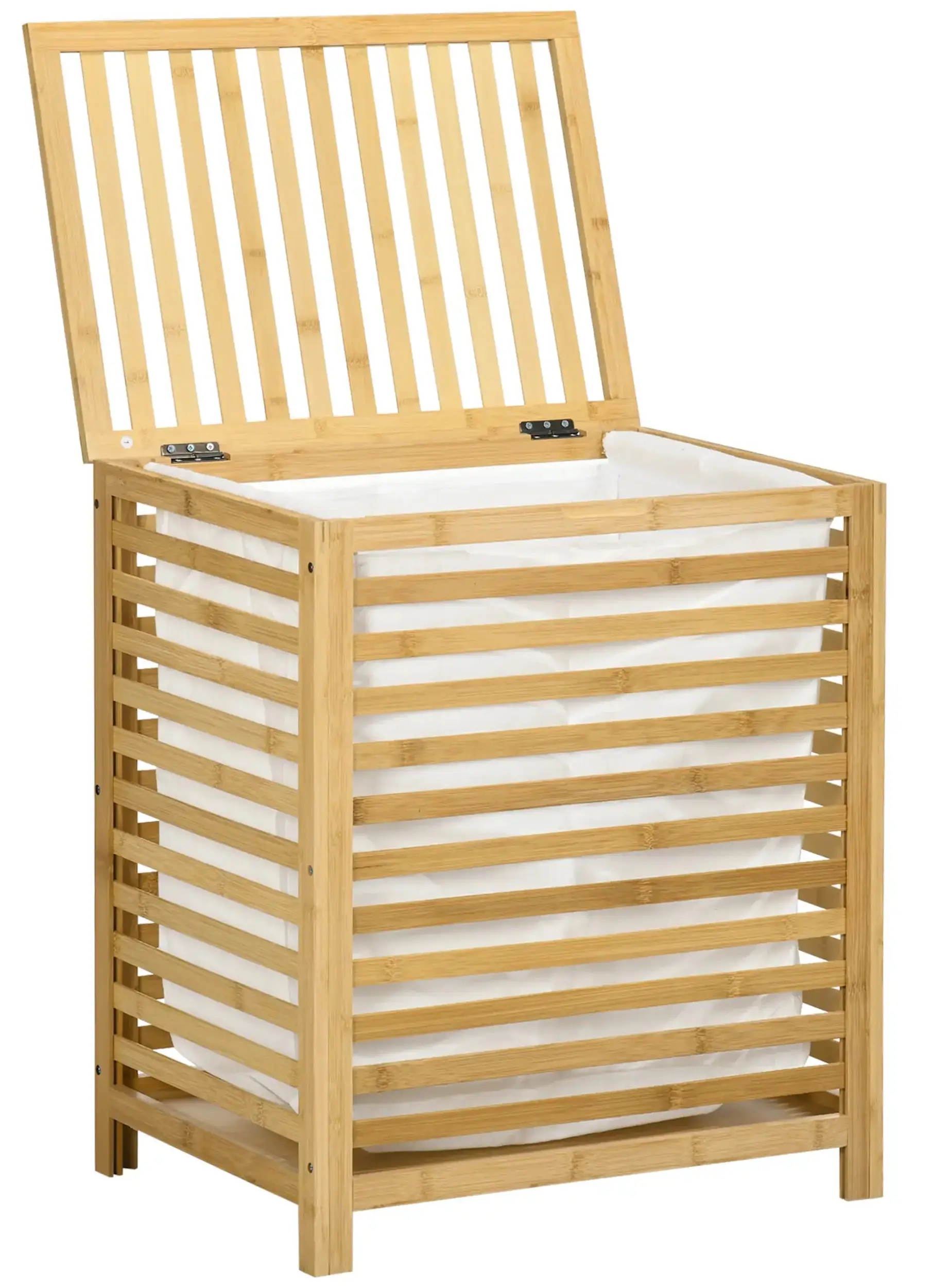 Cos pentru rufe Homcom 850-255V00ND (Natural Wood) - 3