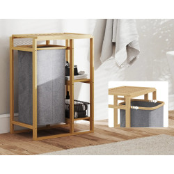 Cos de rufe Homcom 850-329V00GY (Natural/Grey) Thumb