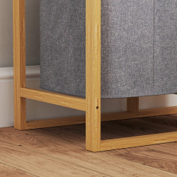 Cos de rufe Homcom 850-329V00GY (Natural/Grey) Thumb