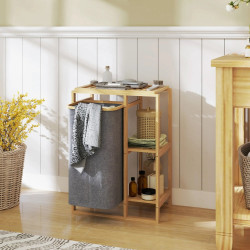 Cos de rufe Homcom 850-329V00GY (Natural/Grey) Thumb