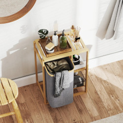 Cos de rufe Homcom 850-329V00GY (Natural/Grey) Thumb