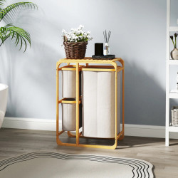 Корзина для сортировки белья Homcom 850-181V00CW (Natural/Cream White) Thumb