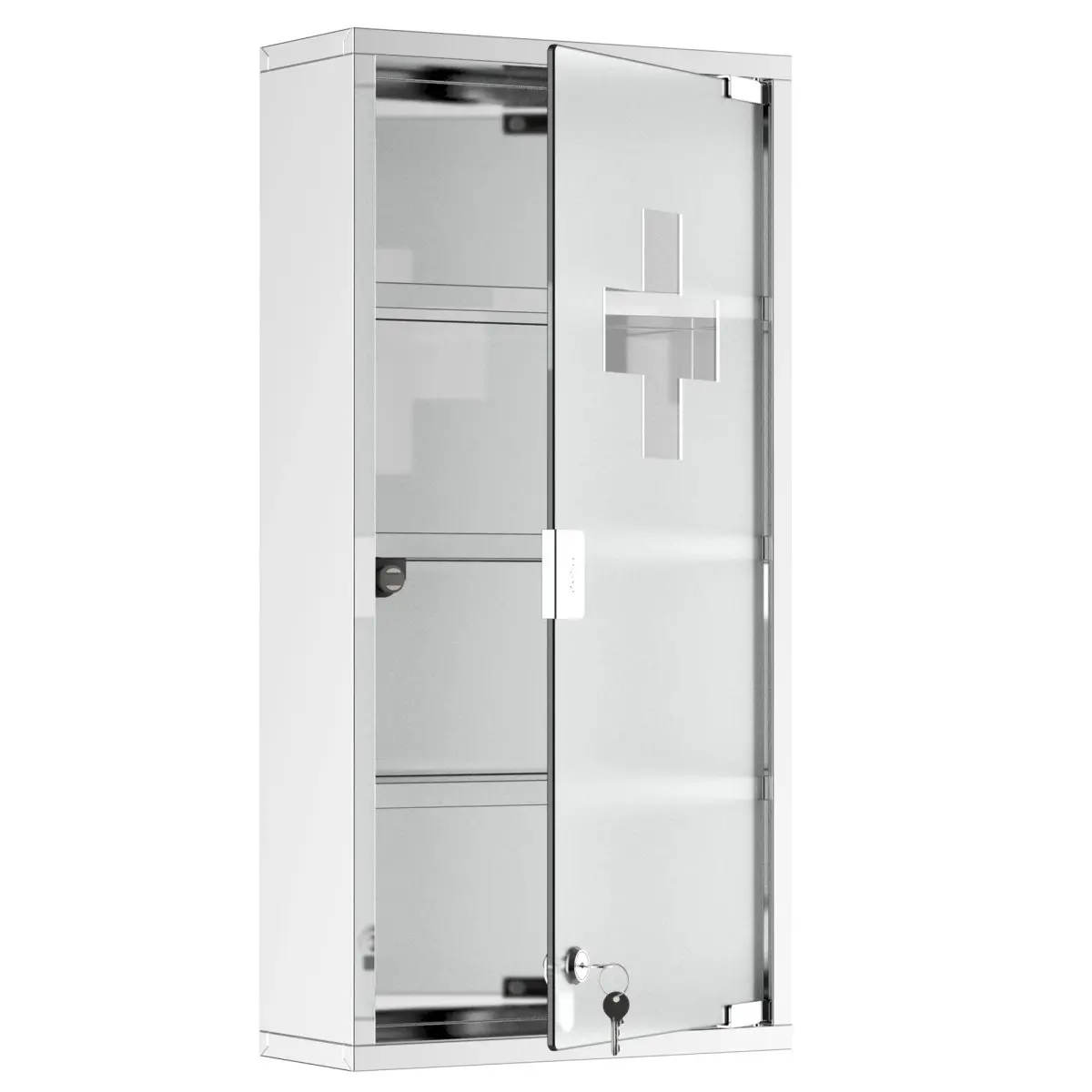 Настенная аптечка Homcom 02-0330 (Inox) - 3
