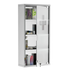 Настенная аптечка Homcom 02-0330 (Inox) Thumb