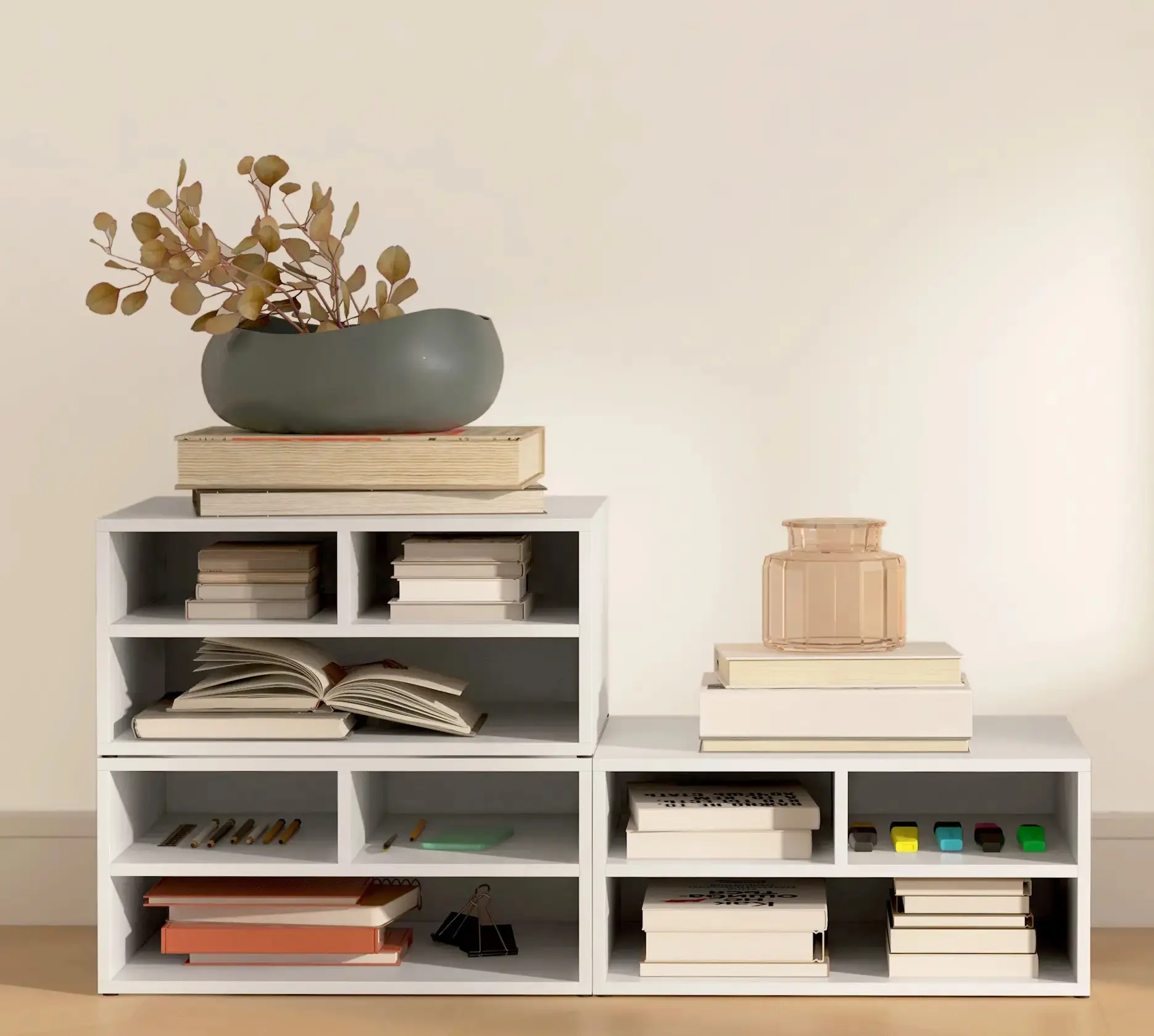 Organizator Homcom 924-087V00WT (White) - 4