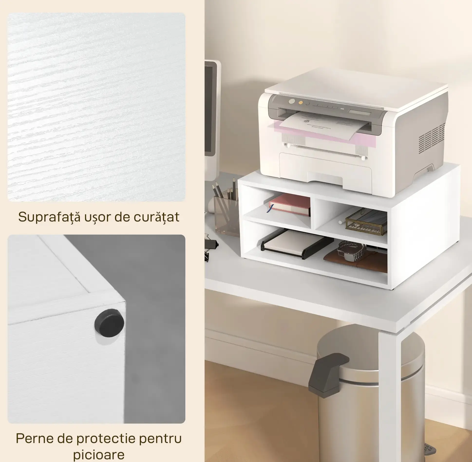 Organizator Homcom 924-087V00WT (White) - 6