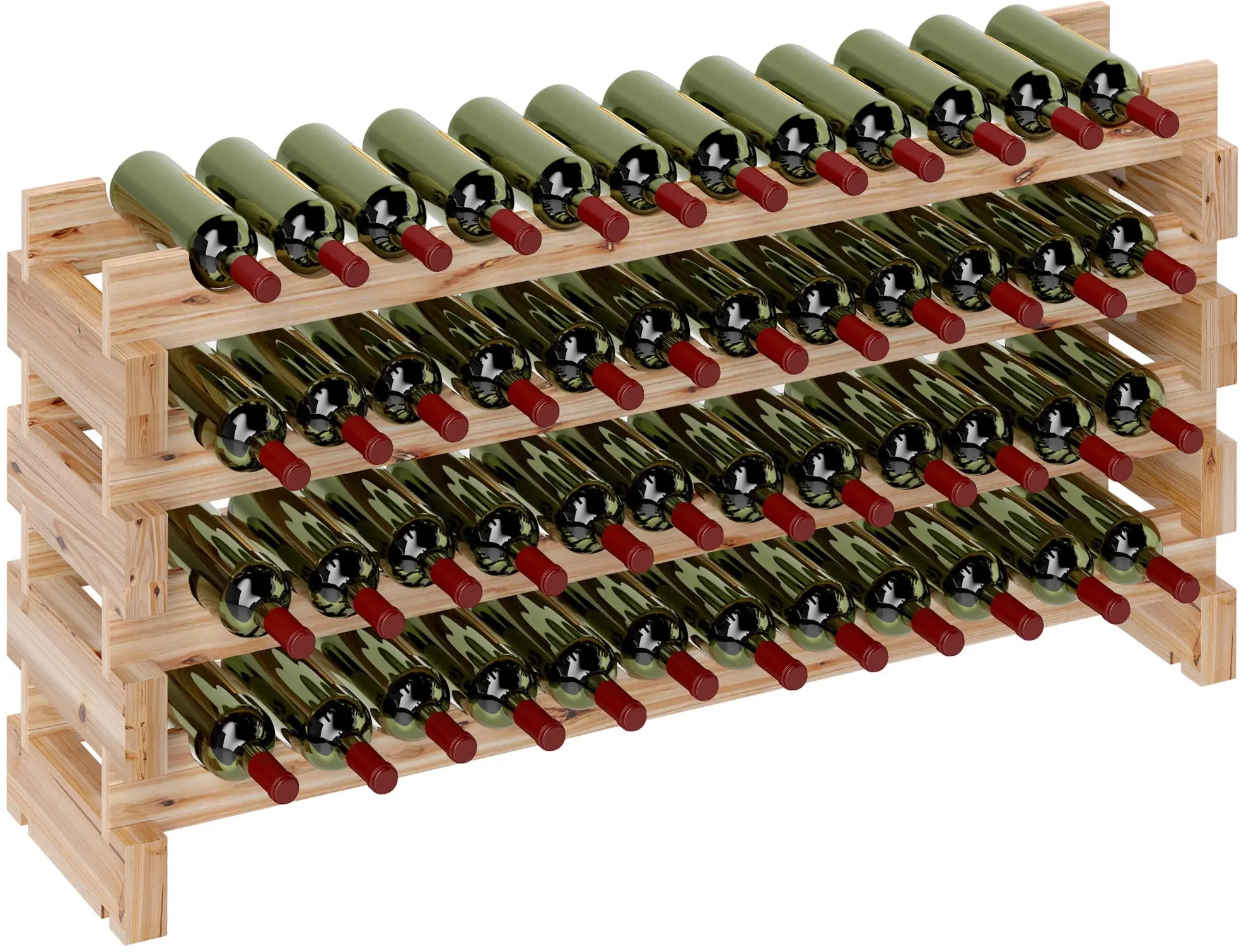 Подставка для бутылок HomCom 801-369V02ND (Natural) - 3