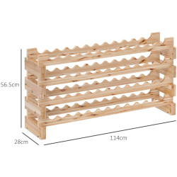 Подставка для бутылок HomCom 801-369V02ND (Natural) Thumb