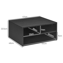 Suport Homcom 924-087V00BK (Black) Thumb