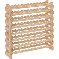 Suport pentru sticle Homcom 801-369V03ND (Spruce)