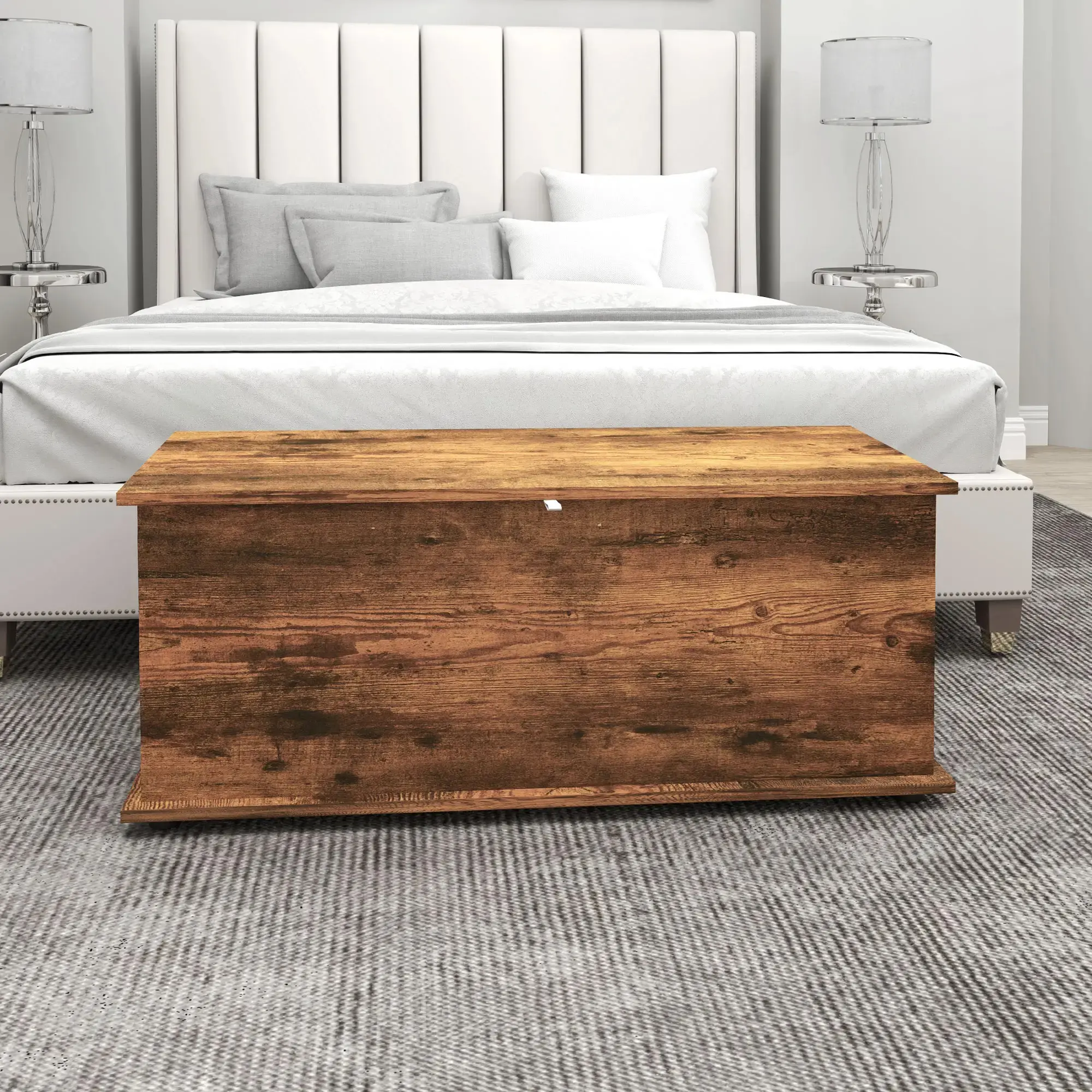 Lada depozitare Homcom 833-321V00RB (Rustic Brown) - 8