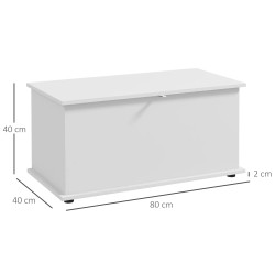 Сундук для хранения Homcom 833-321V81WT (White) Thumb