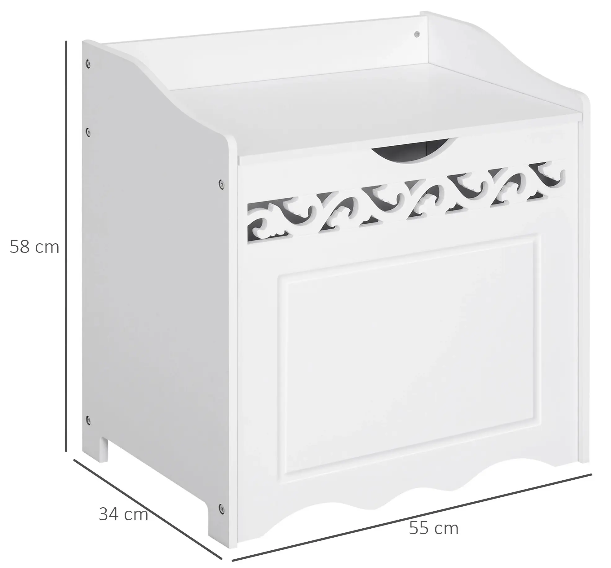 Lada depozitare Homcom 834-197 (White) - 6