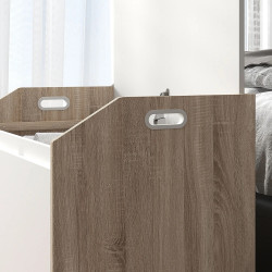 Сундук для хранения Homcom 838-090V01WT (White/Natural) Thumb