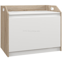 Сундук для хранения Homcom 838-090V01WT (White/Natural)