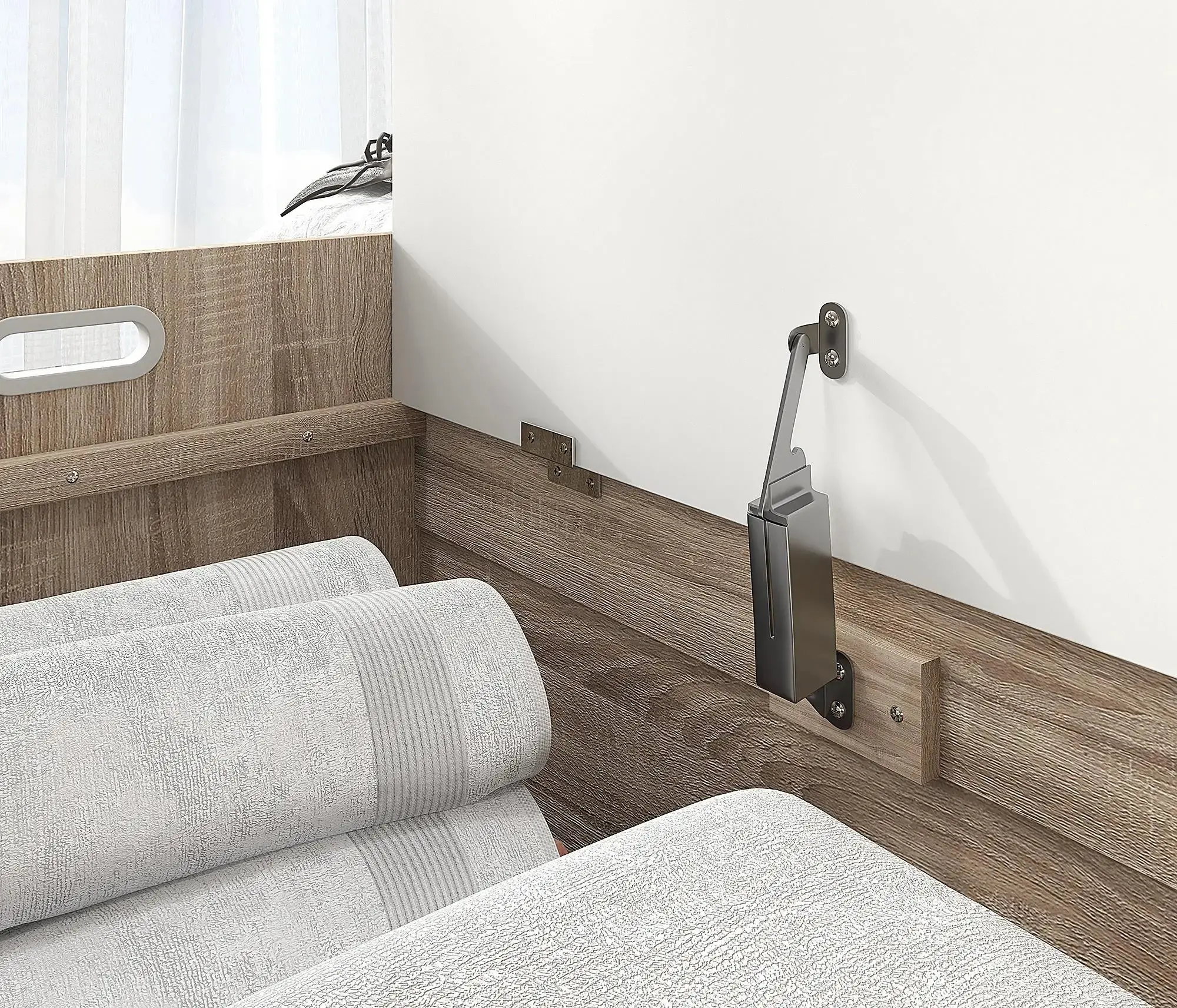 Сундук для хранения Homcom 838-090V01WT (White/Natural) - 4