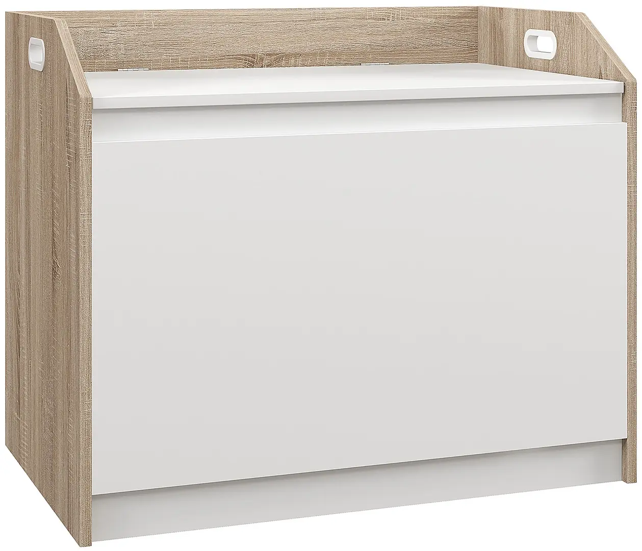 Сундук для хранения Homcom 838-090V01WT (White/Natural)