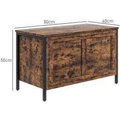 Lada depozitare Homcom 838-465V00RB (Rustic Brown) Thumb