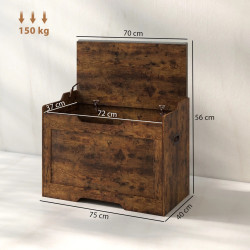 Lada depozitare Homcom 838-466V00RB (Rustic Brown) Thumb