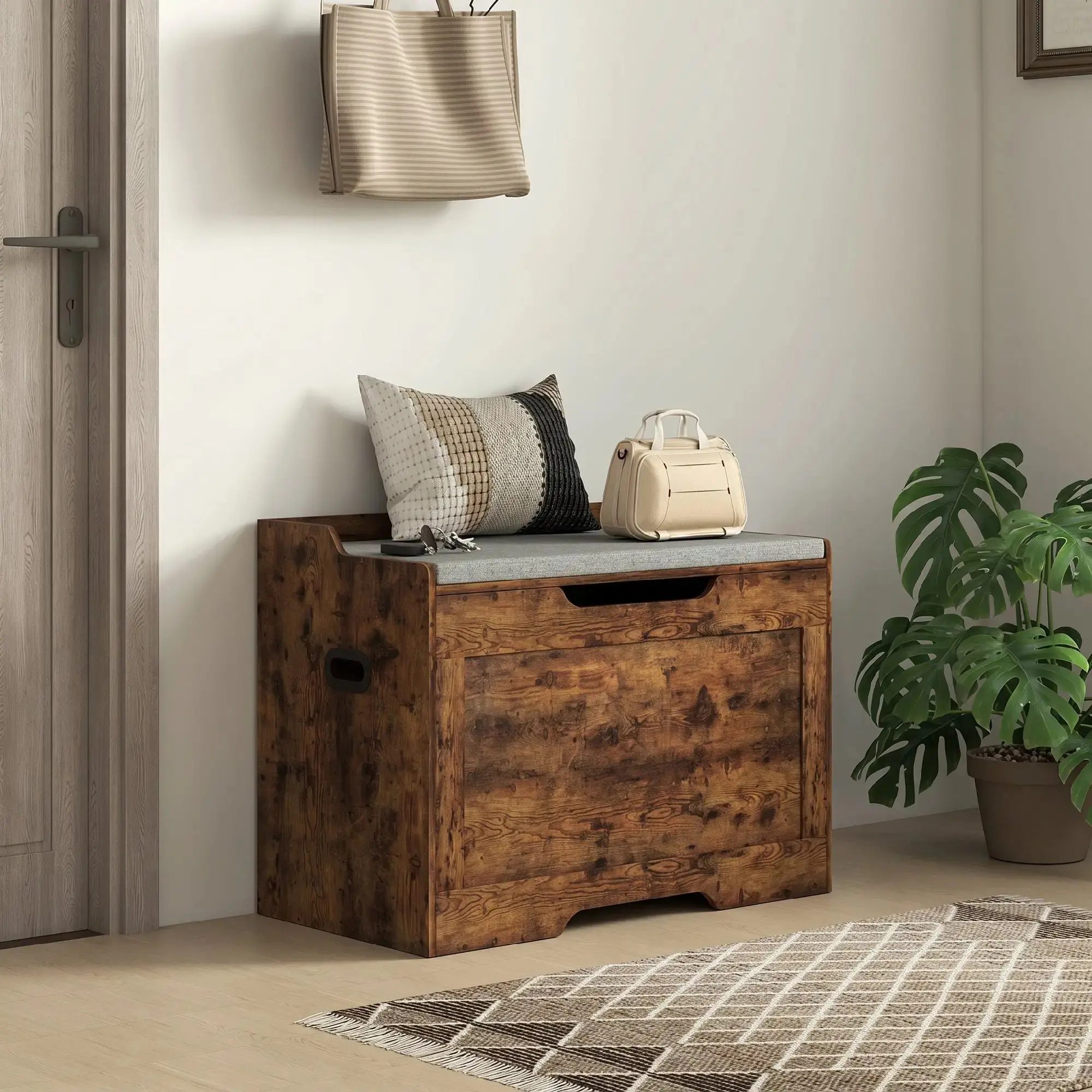 Lada depozitare Homcom 838-466V00RB (Rustic Brown) - 5