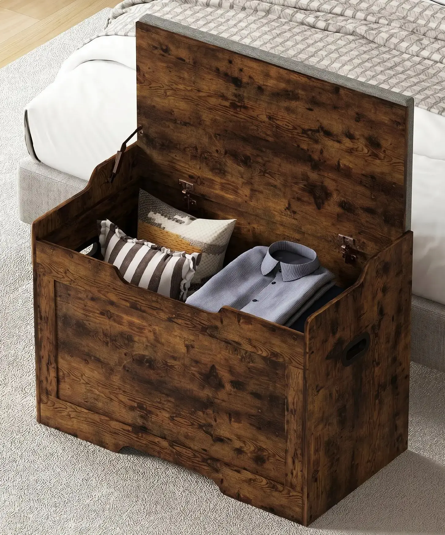 Lada depozitare Homcom 838-466V00RB (Rustic Brown) - 7