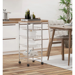 Carucior Homcom 801-056 (Silver/Natural) Thumb