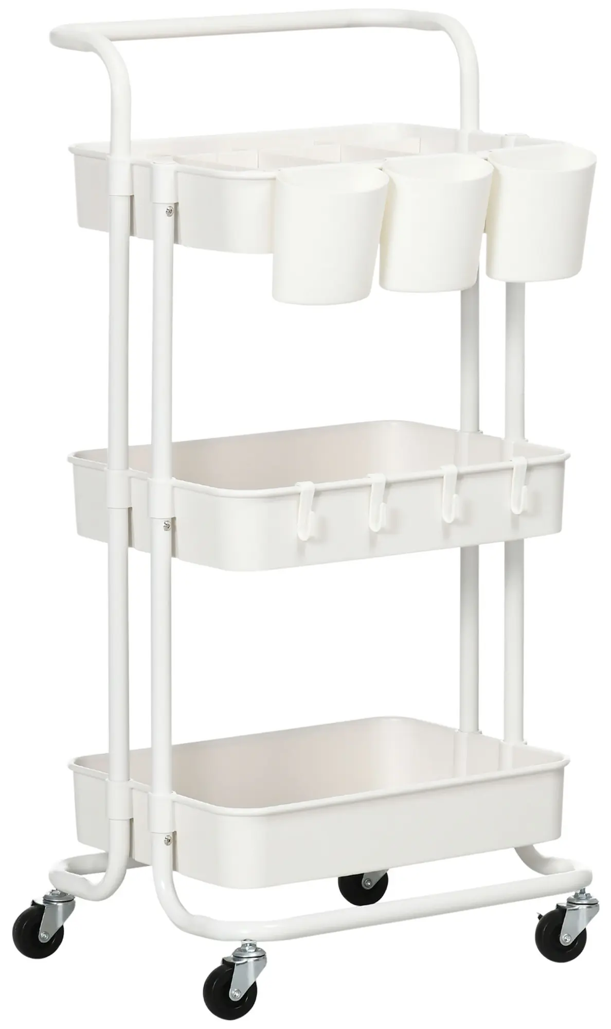 Carucior Homcom 850-165WT (White) - 2