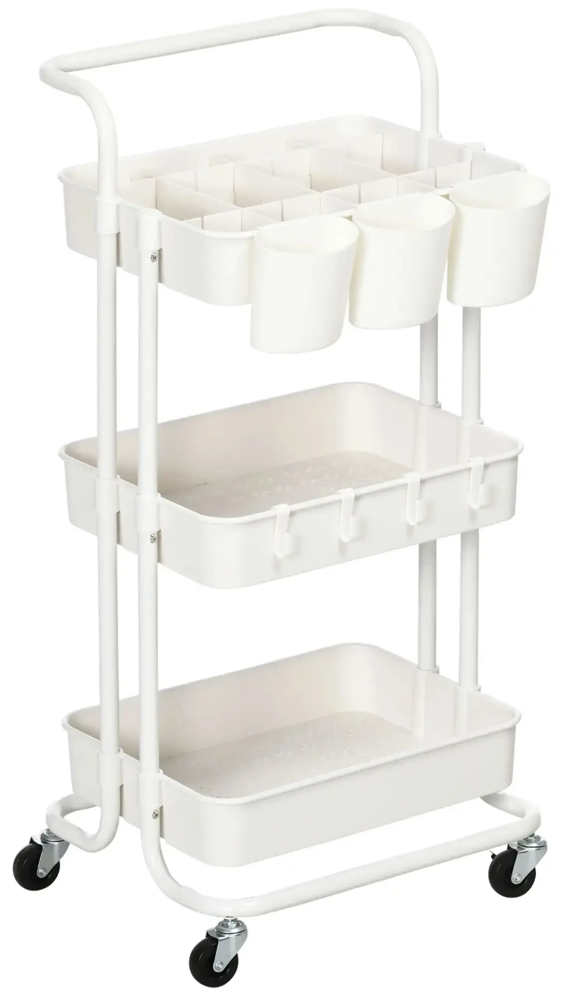 Carucior Homcom 850-165WT (White) - 3