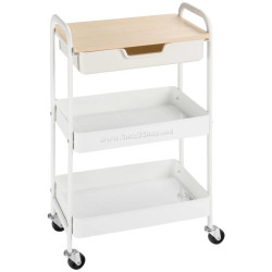 Carucior Homcom 850-191 (White/Natural)