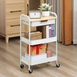 Carucior Homcom 850-191 (White/Natural) Thumb