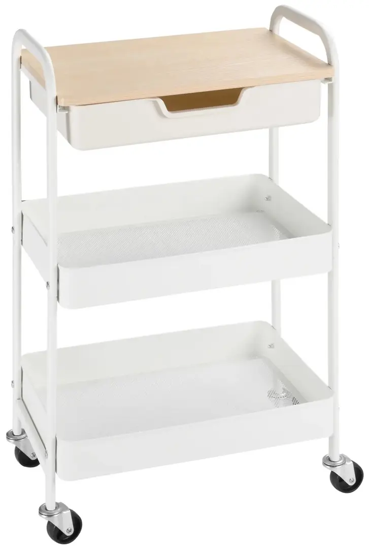 Carucior Homcom 850-191 (White/Natural)