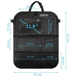 Organizator auto pentru scaun Humberg HM-993 599300 (Black) Thumb