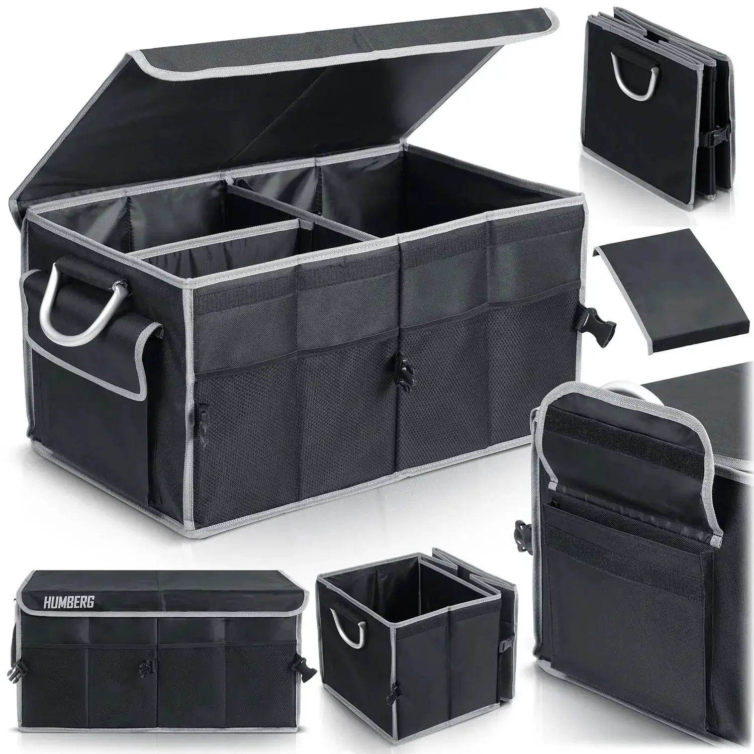 Органайзер для багажника Humberg HM-990 599000 (Black/Grey) - 7