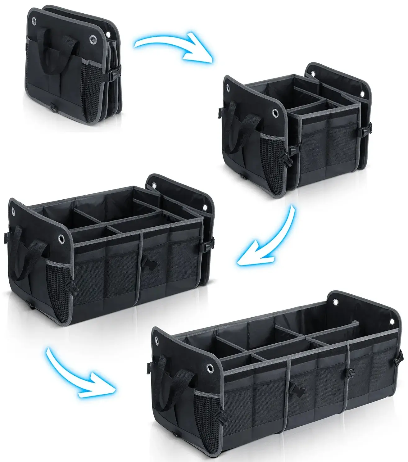 Органайзер для багажника Humberg HM-991 599100 (Black/Grey) - 7