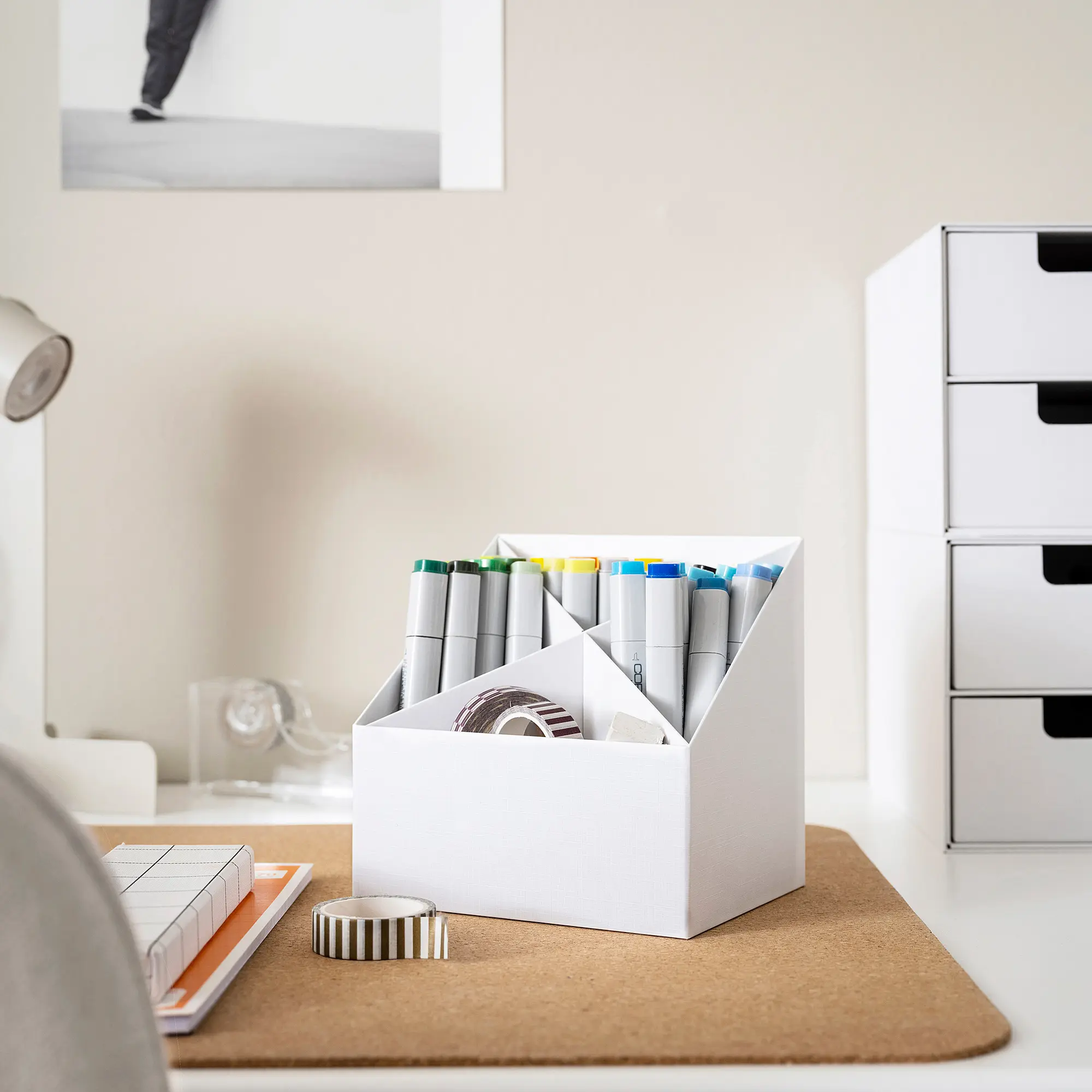 Органайзер Ikea Fjaderharv 16x16 (Белый)