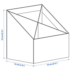 Organizator Ikea Gardesgard 16x16 (Natural) Thumb