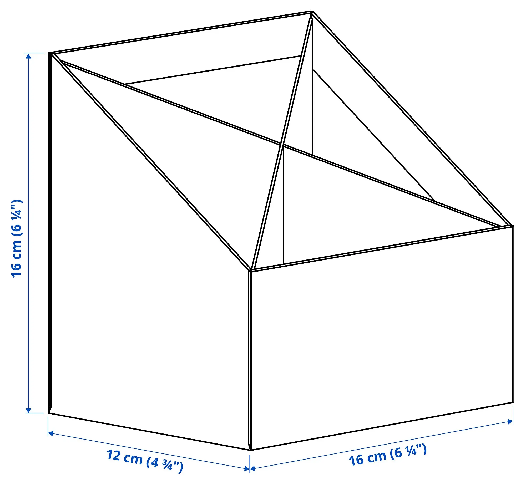 Organizator Ikea Gardesgard 16x16 (Natural)
