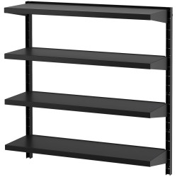 Стеллаж Ikea Bror 88x30x90 (Черный) Thumb