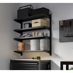 Etajera Ikea Bror 88x30x90 (Negru)