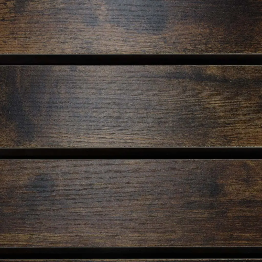 Cos de sortare rufe Ikonka KX3097 (Black/Aged Oak) - 10